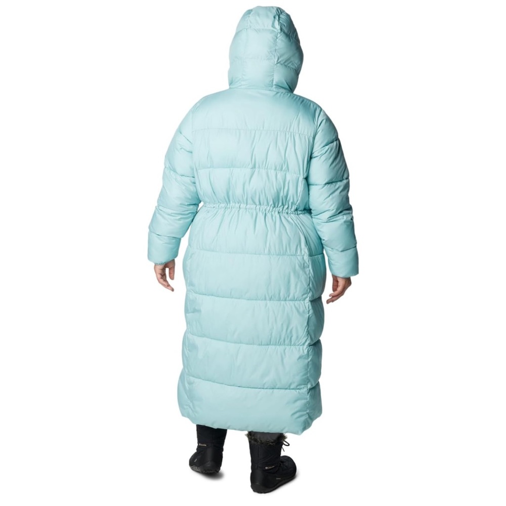 Columbia Puffect Long Jacket Womens XXL Full Zip Puffer Insulated Hood parka - Picture 3 of 10